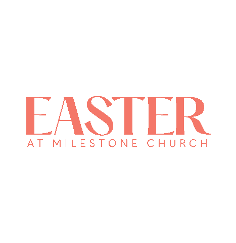 Easter Milestone Sticker by Elevate Student Ministries