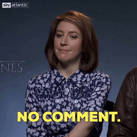 SkyTV game of thrones season 8 got no comment GIF