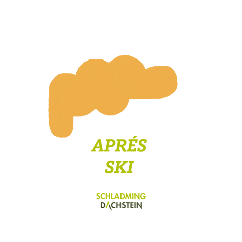 Party Beer Sticker by Schladming-Dachstein