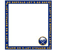 Swipe Up Royal Blue Sticker by Buffalo Sabres