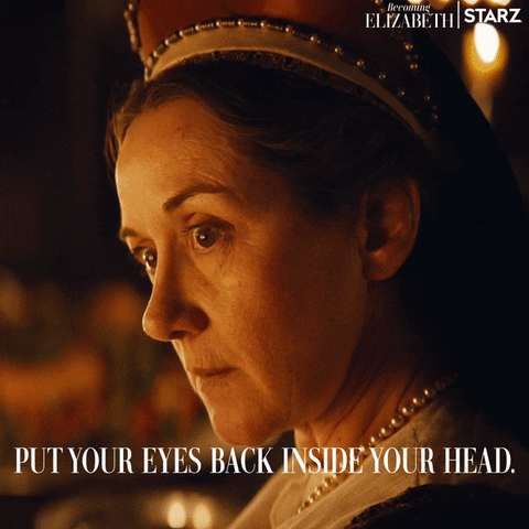 Starz Contain Yourself GIF by Becoming Elizabeth
