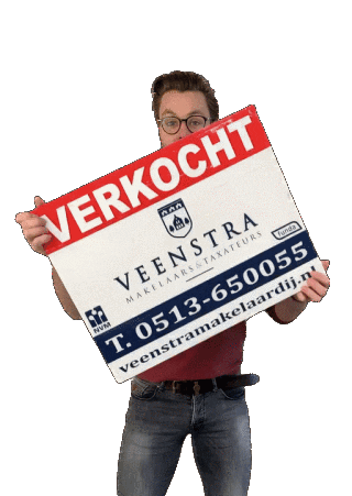 Makelaar Heerenveen Sticker by Veenstra Makelaardij