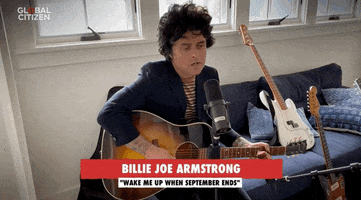 Billie Joe Armstrong GIF by Global Citizen