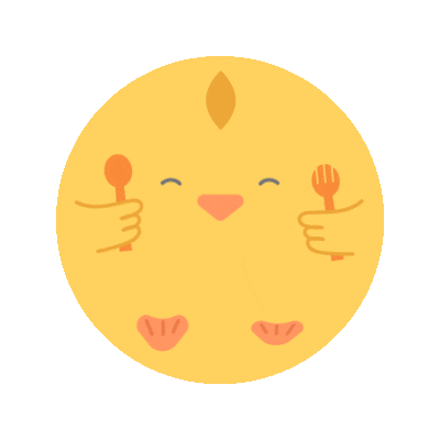 Hungry Nom Nom Sticker