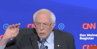 Listen Bernie Sanders GIF by GIPHY News