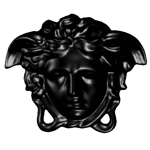 Stoutmoedig Trend Bedachtzaam Fashion Logo Sticker by Versace for iOS & Android | GIPHY