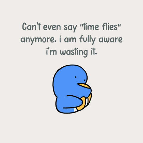 Time Wasting GIF by Cozy the Penguin