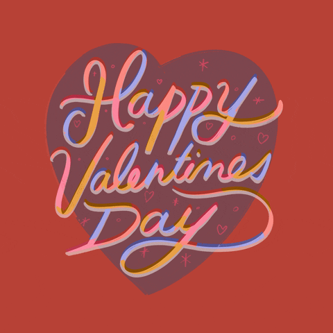 Valentines Day Love GIF by BrittDoesDesign