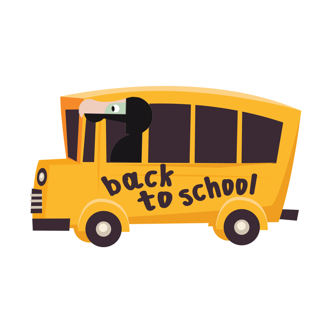 Schoolbus Allaboard Sticker By Dodo Berries For Ios Android Giphy