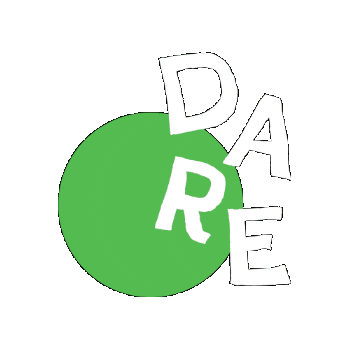 Dare Sticker by Holland Bloorview Kids Rehabilitation Hospital