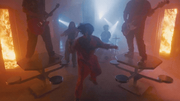 Fire Burn GIF by Cigarettes At Sunset