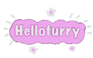 Hellofurry Sticker
