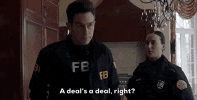 Cbs Deal GIF by Wolf Entertainment
