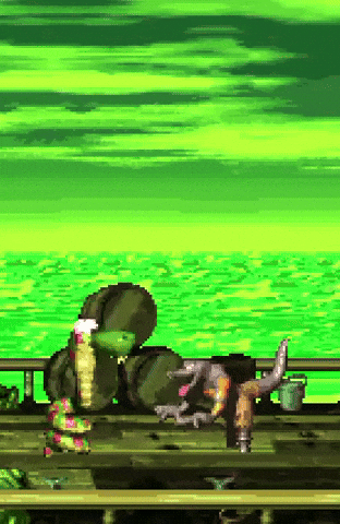 Donkey Kong Snake GIF