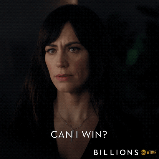 can i win maggie siff GIF by Billions