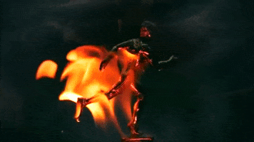 Fire Running GIF by Cautious Clay