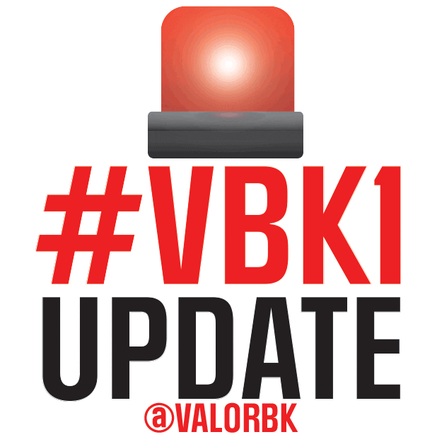 Valor Bare Knuckle Sticker