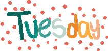 Day Typography Sticker