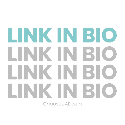 Link In Bio Sticker by Choose UAE
