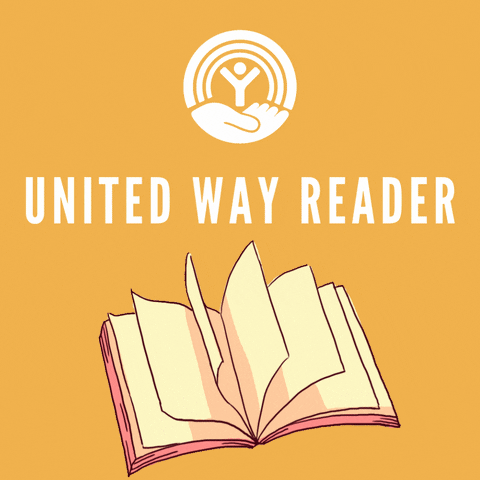 United Way Reader GIF by United Way of Greater New Haven