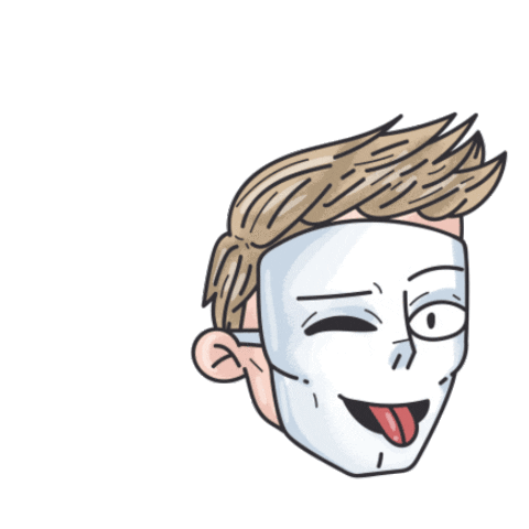 Fun Smile Sticker by Digital