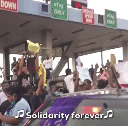 Nigeria Solidarity Forever GIF by GIPHY News