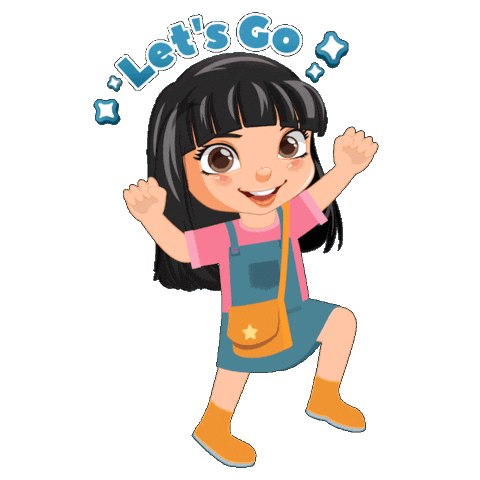 Letsgo Sticker by Goldenrama