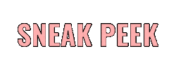 Behind The Scenes Sneak Sticker