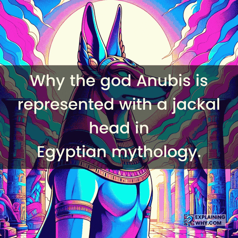 Mythology Jackal GIF by ExplainingWhy.com