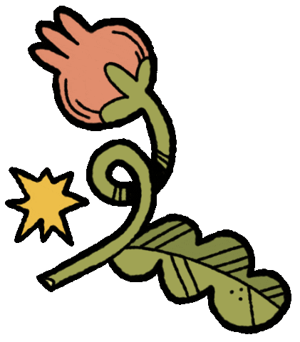 Flower Sticker
