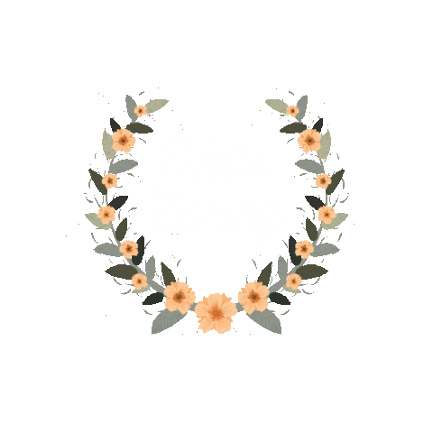 Spring Hello Sticker by mammamiacovers