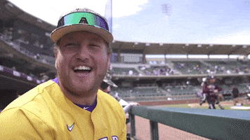 Baton Rouge Laughing GIF by LSU Tigers