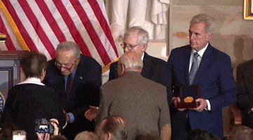 Mitch Mcconnell Handshake GIF by GIPHY News