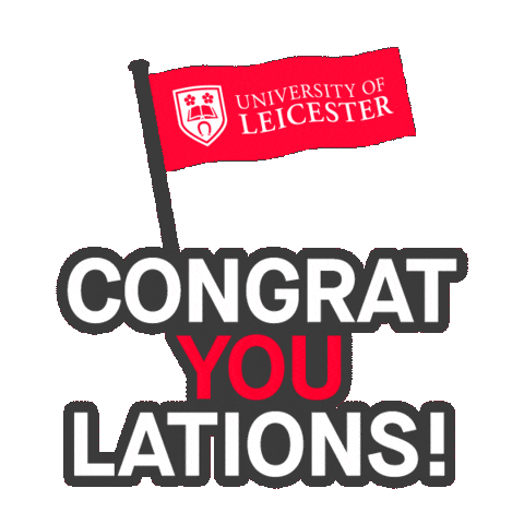 Clearing Sticker by Uni of Leicester