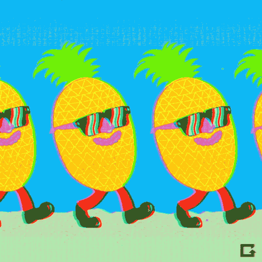 Pineapples Gif By gif Find & Share on GIPHY