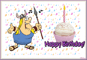 Happy Birthday Animated Card GIF