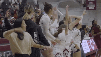 Basketball Cheering GIF by Colgate Athletics