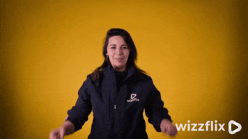 Wizzflix_ love heart yellow love you GIF