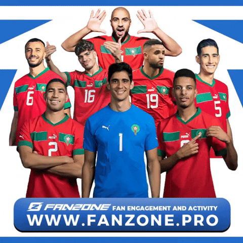 Morocco Football GIF by Fanzone.pro