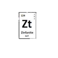 Zinfanite Sticker