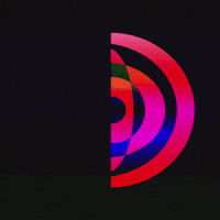 loop typography GIF by jewlybeads