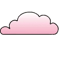 Sky Cloud Sticker by Emo Nite