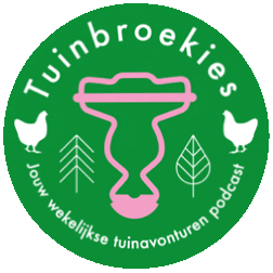 Logo Podcast Sticker by de Tuinbroekies