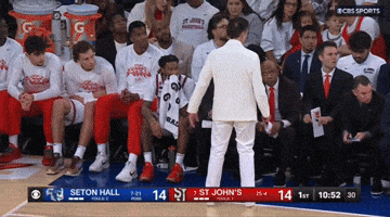 High Five College Basketball GIF by TheDreamTeam 