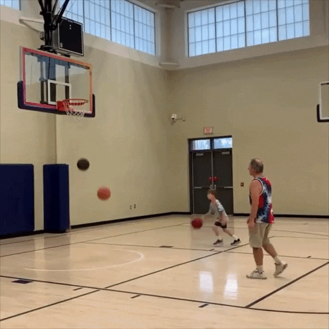 Trick Shot Basketball GIF by Storyful