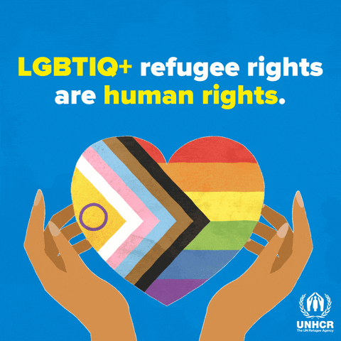 Proud Human Rights GIF by UNHCR, the UN Refugee Agency