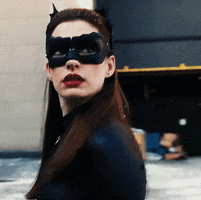 anne hathaway catwoman GIF