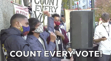 Count Every Vote GIF by GIPHY News