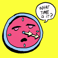 Running Late Alarm Clock GIF by GIPHY Studios Originals