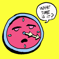 Running Late Alarm Clock GIF by giphystudios2021